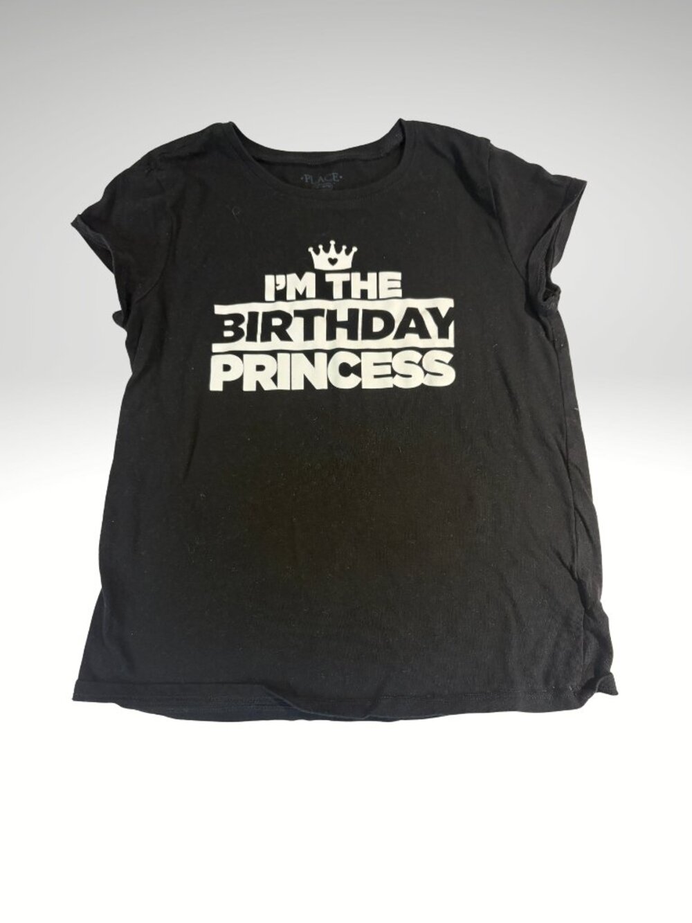 Children's Place Girls "I'm the Birthday Princess" T-shirt Size 10-12(SKU: 200G)